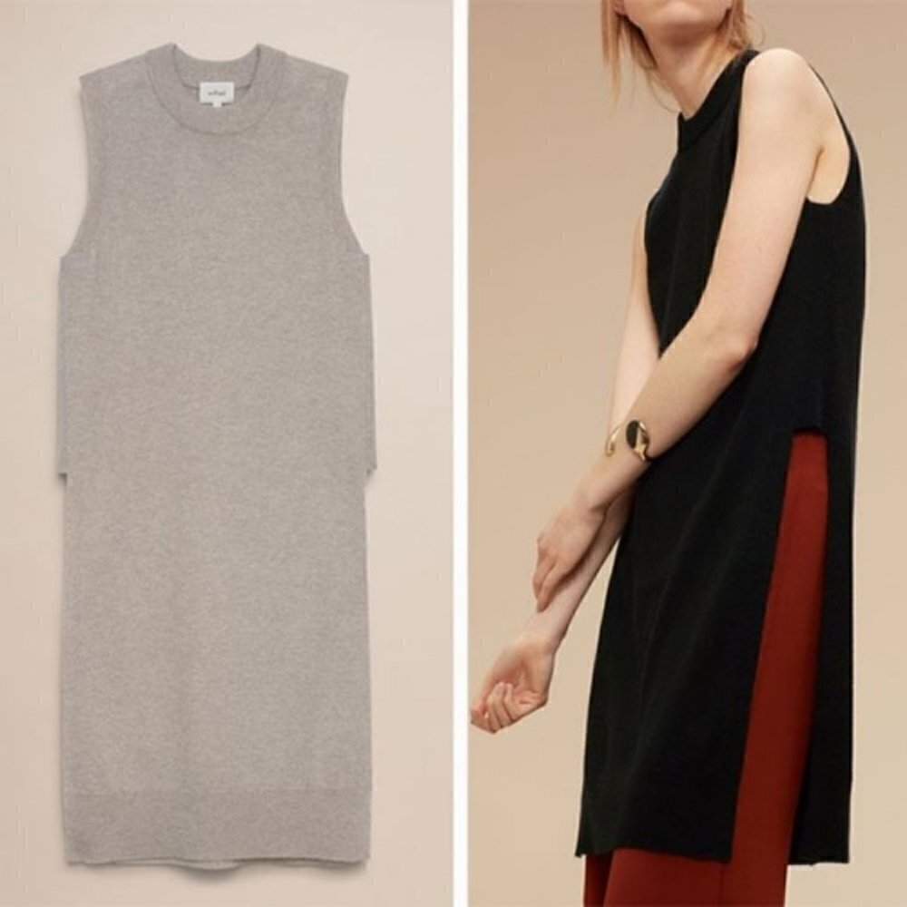 Aritzia WILFRED / Rubel wool blend minimalist sweater XS